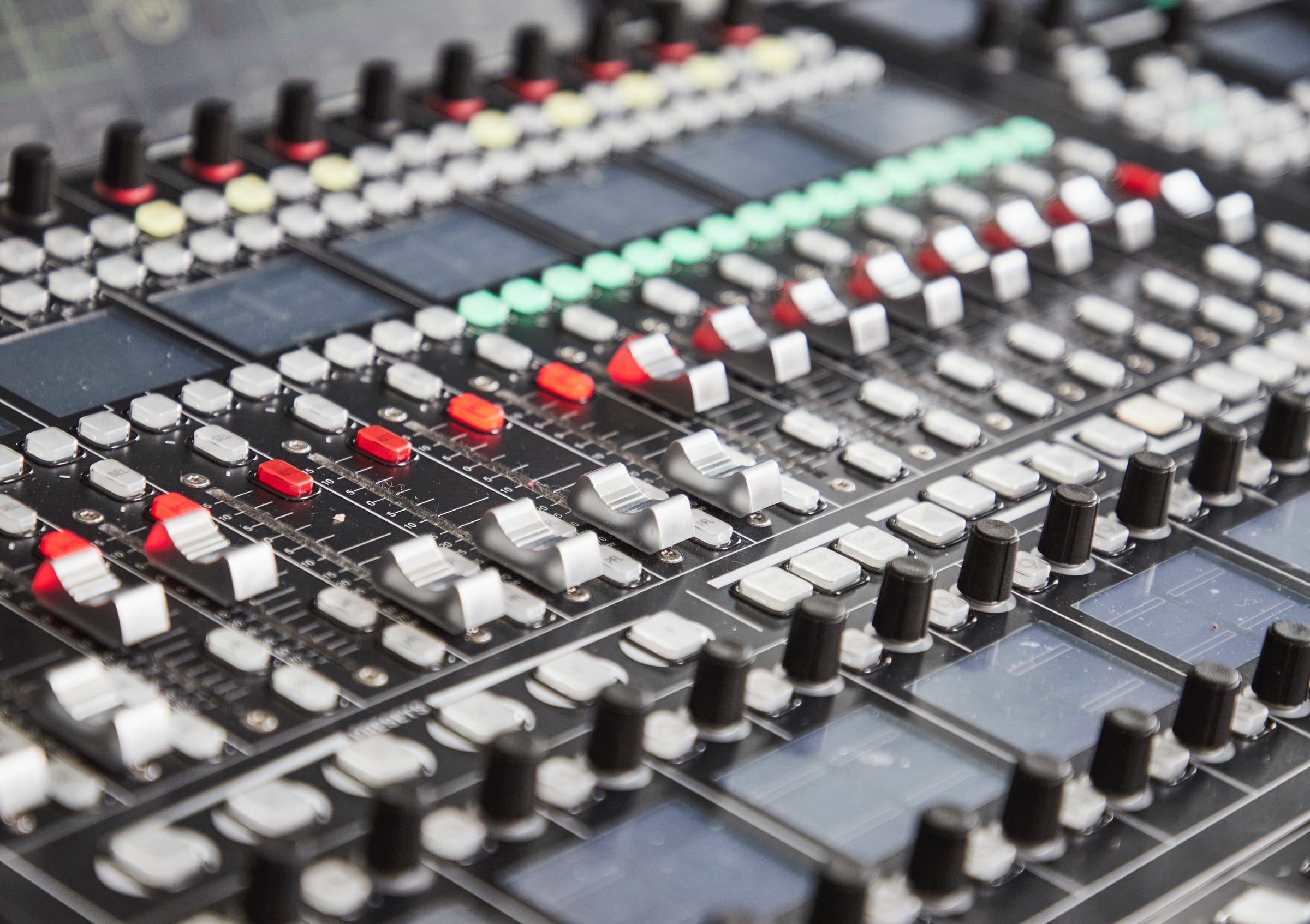 Mischpult Broadcast Recording 